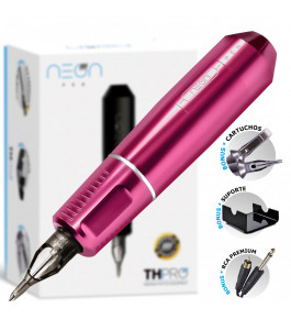 Máquina Rotativa Neon Pen TH PRO - Pink