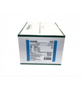 Caixa de cateter Polymed (100 unidade) 22G