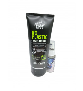 NO PLASTIC – Filme Protetor Sustentável para Tatuagem 200g + Seal Up 30 ml (brinde!)