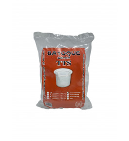 Batoque TTS - Tamanho G - Sem Base - Pacote com 250 Unidades - Translúcido Natural 