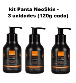Restaurador Dérmico Panta Neo Skin - 120g - Kit com 3 Unidades