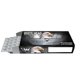 Agulha White Head - Bucha RS - 035mm - Caixa com 50 Unidades