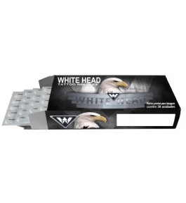 Agulha White Head - Pintura Curvada RM - 035mm - Caixa com 50 Unidades